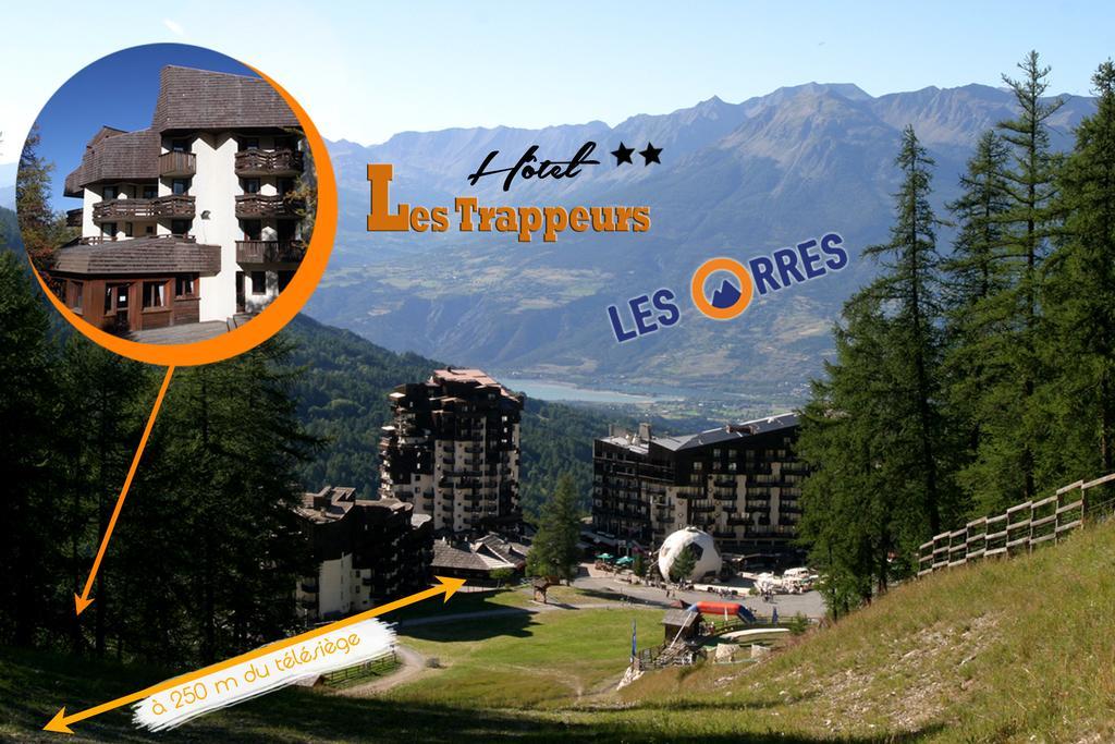Hotel Les Trappeurs 레오레스 외부 사진